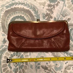 HOBO leather clutch